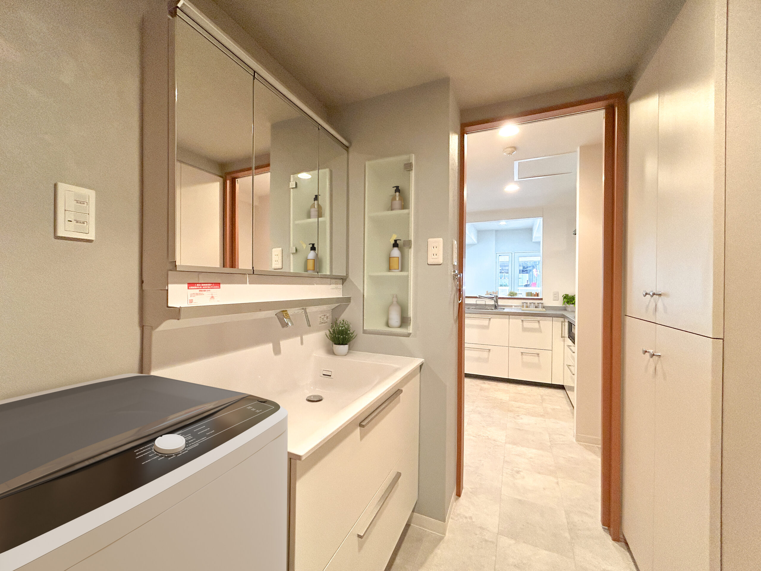 機能性とデザインを両立した、すっきりとした住まい