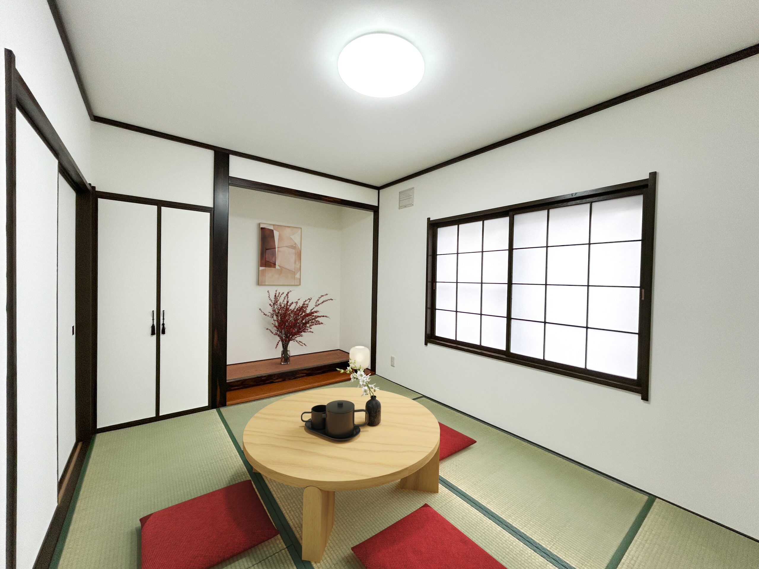 家族の時間が自然と集まる、ナチュラルモダンの家